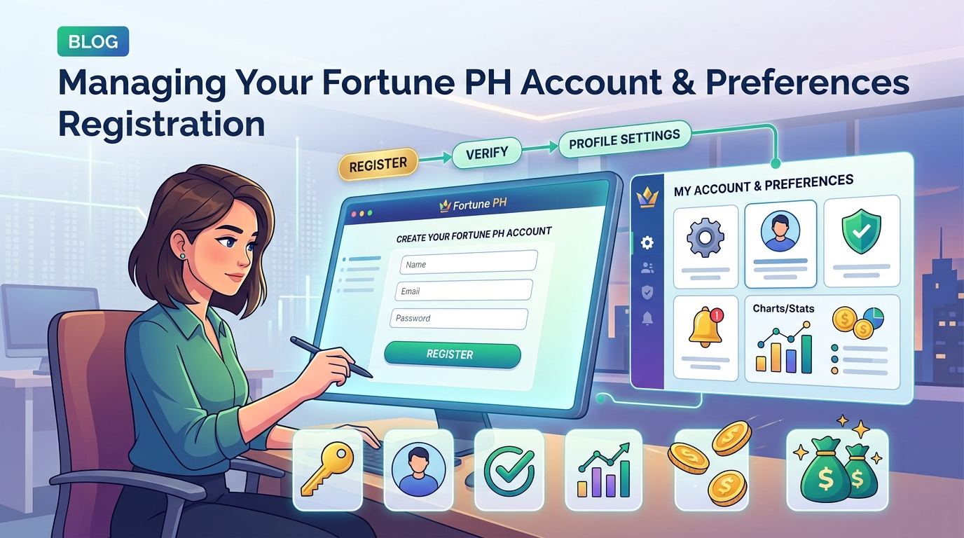 Managing Your Fortune PH Account & Preferences